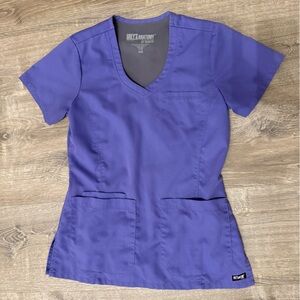 Grey's Anatomy Lavender Scrub Top